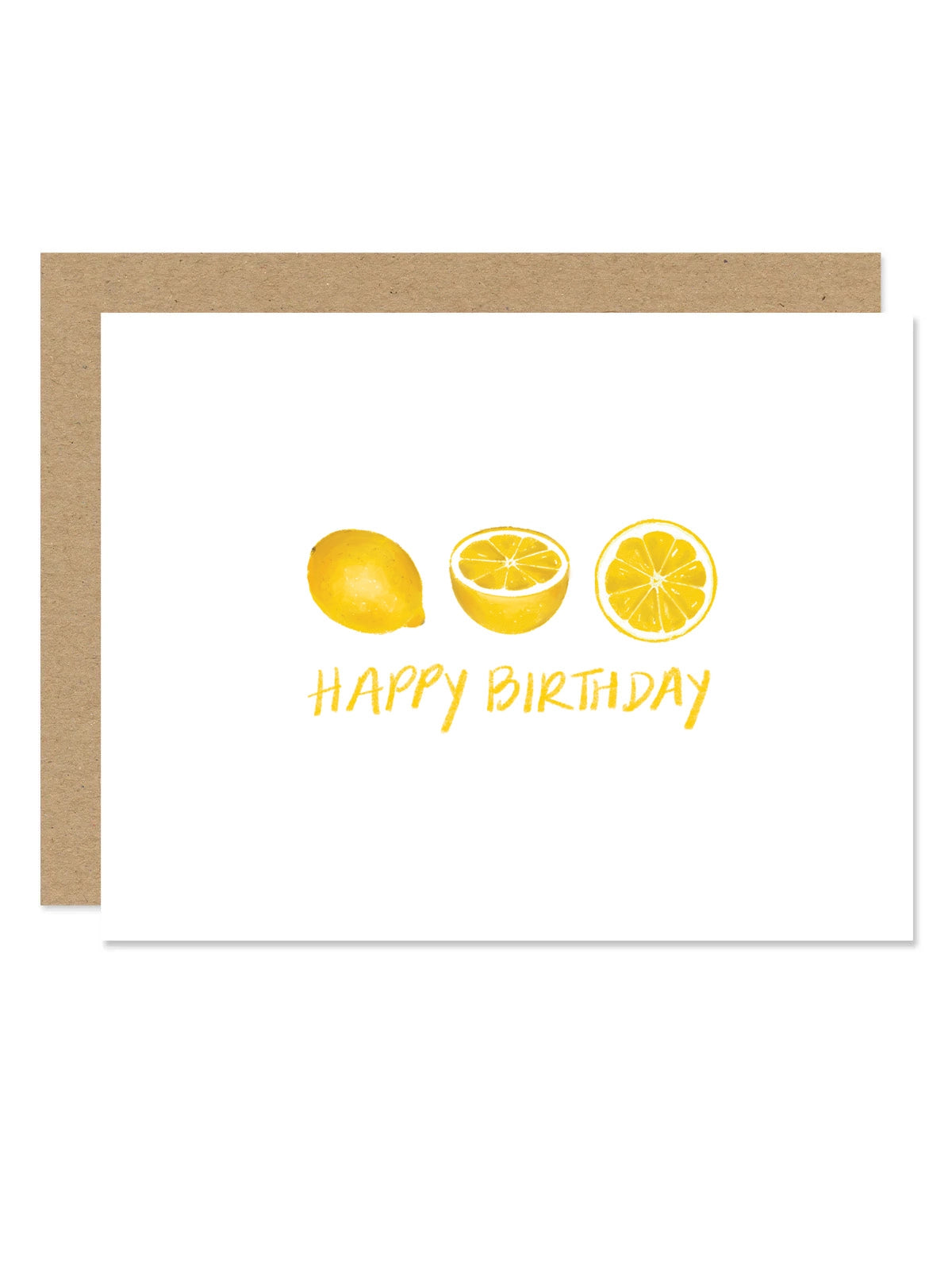 Lemons Happy Birthday Card