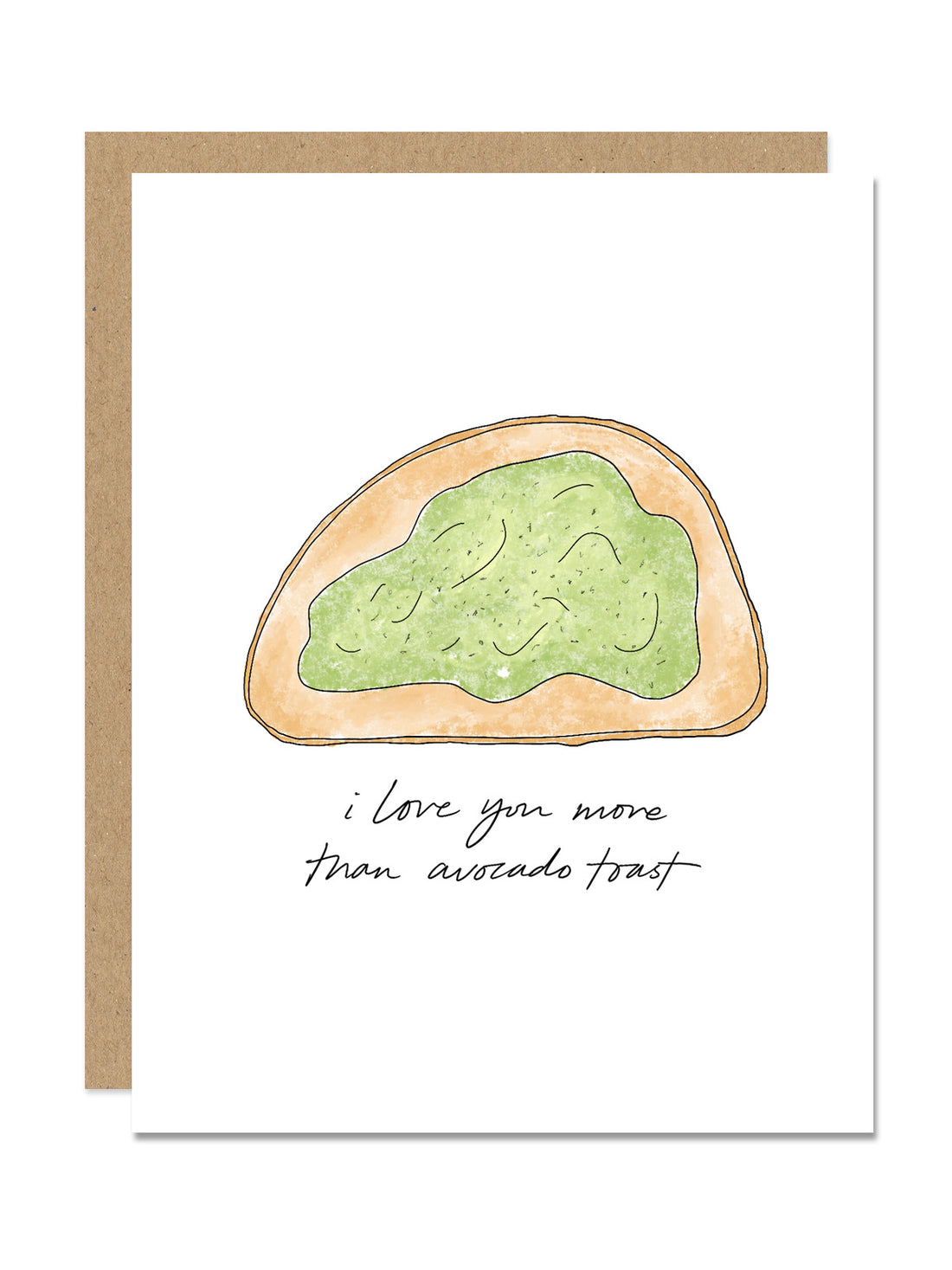 Avocado Toast Card