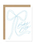 Baby Boy Bow Card
