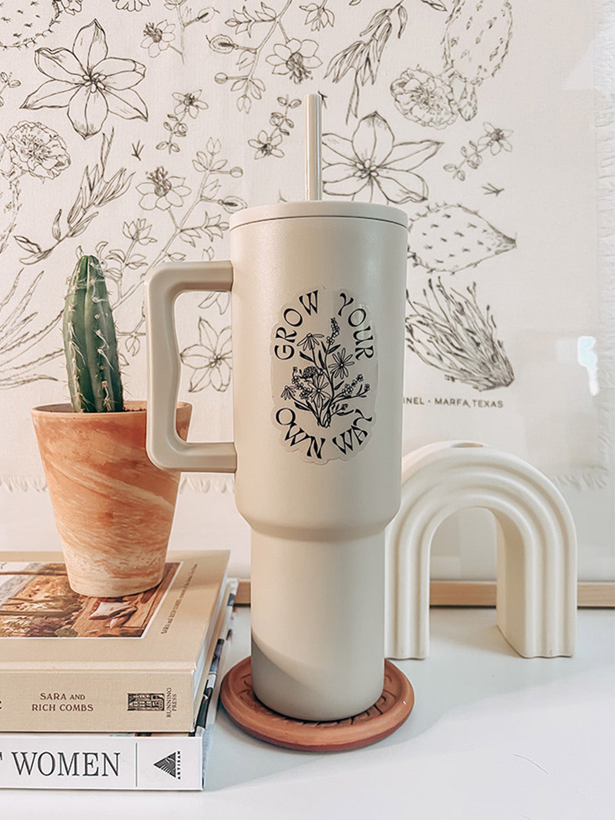 Grow Your Own Way Vinyl Sticker