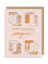 Happy Birthday Cowgirl Card