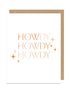 Howdy Card