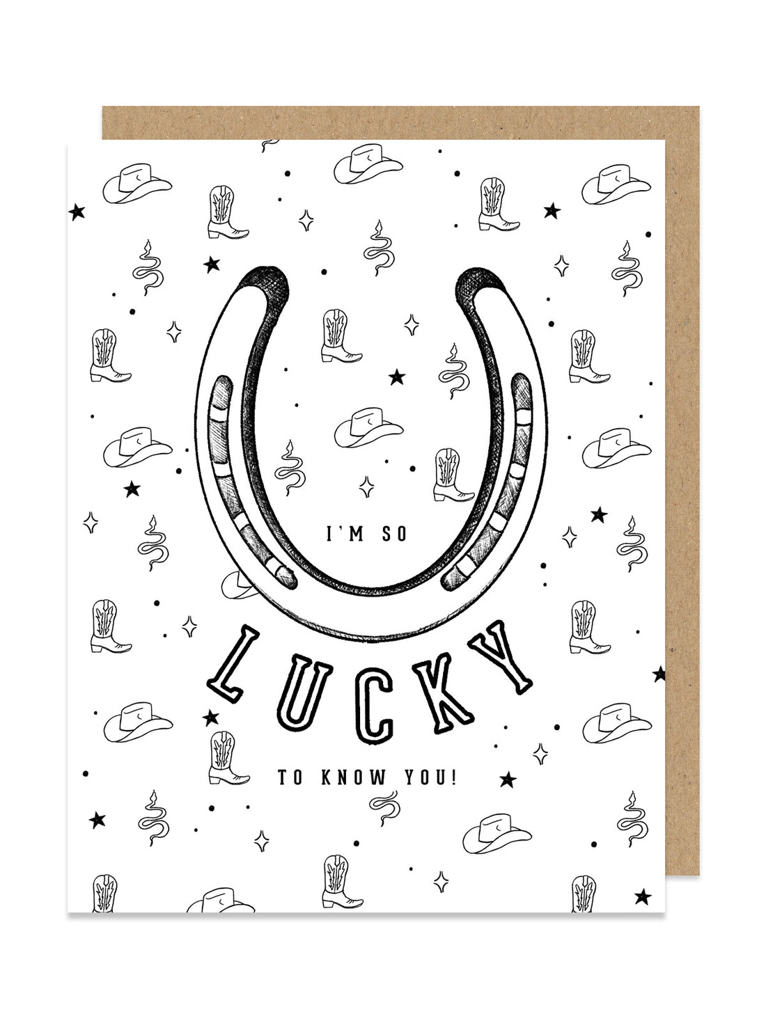 Lucky to Know You Card
