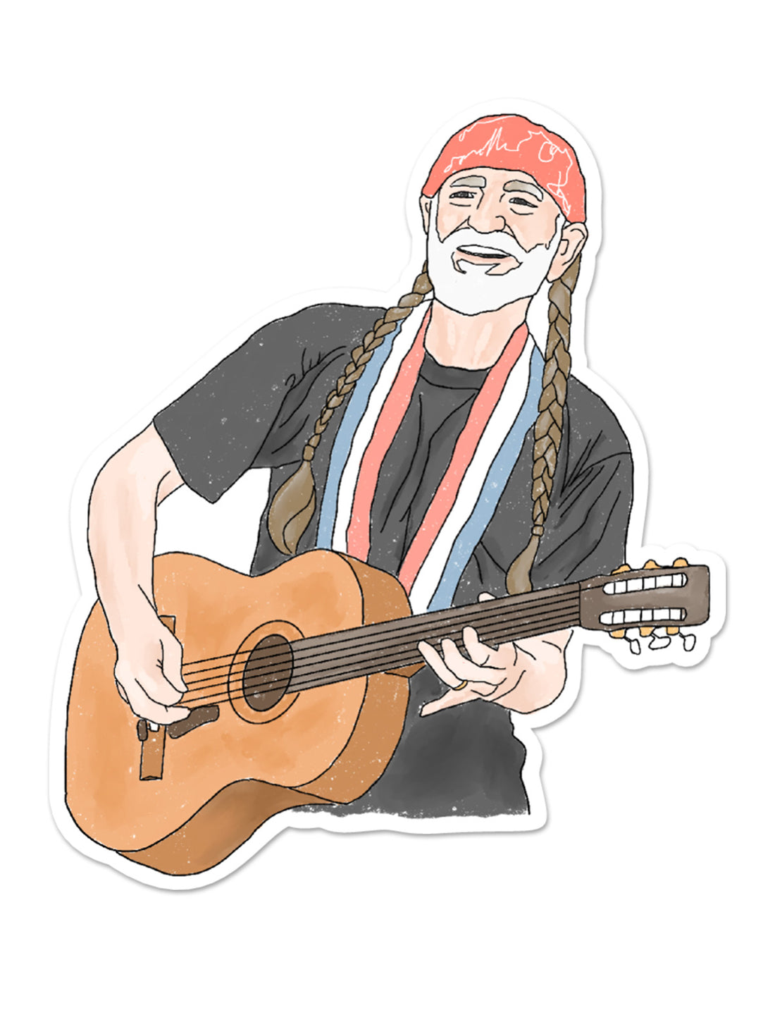 Willie Vinyl Sticker