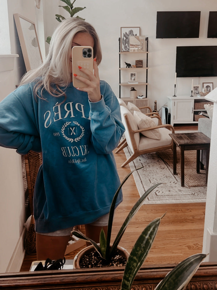 Après Ski Sweatshirt - Blue