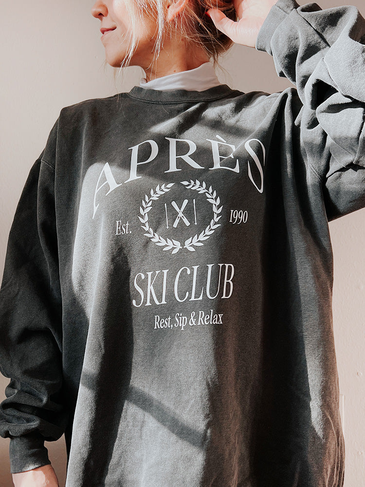 Après Ski Sweatshirt - Charcoal