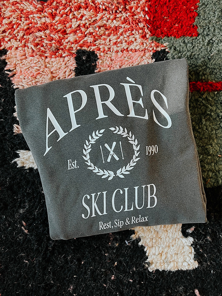 Après Ski Sweatshirt - Charcoal