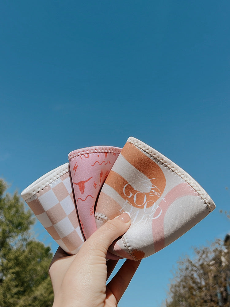Pink Southwest Iced Coffee Sleeve