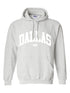 Dallas Hoodie - Gray & White