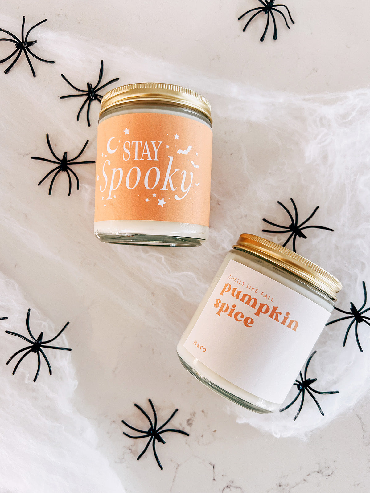 Stay Spooky Glass Candle