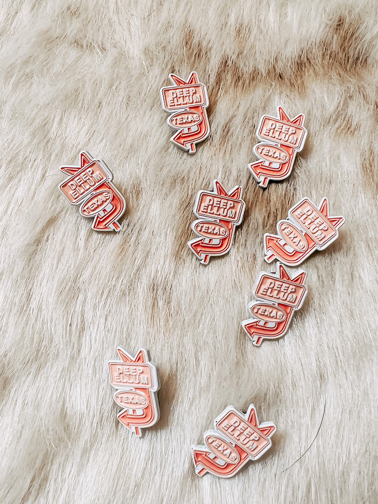 Deep Ellum Enamel Pin