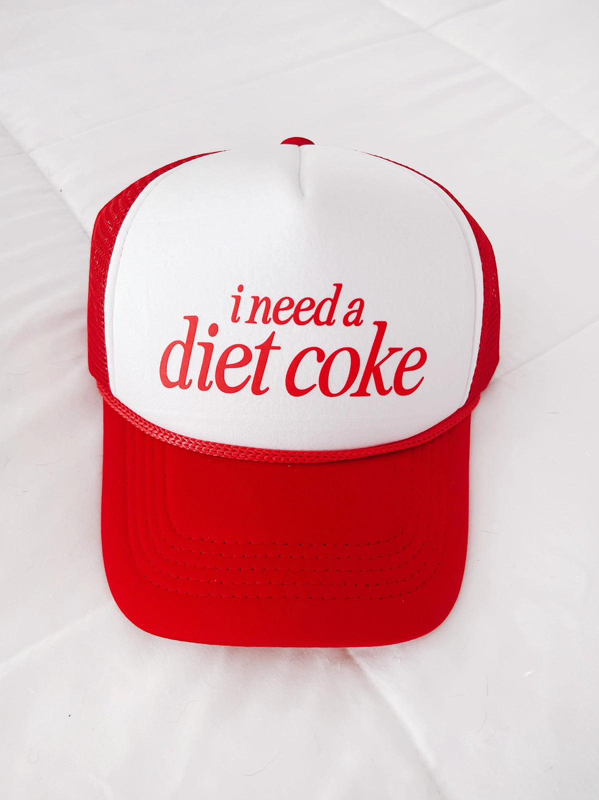 I Need a Diet Coke Trucker Hat