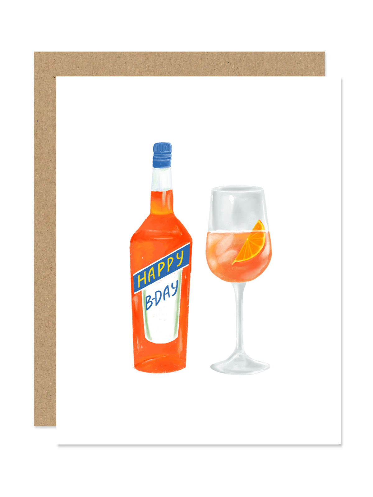 Aperol Spritz Happy Birthday Card – Maddon and Co