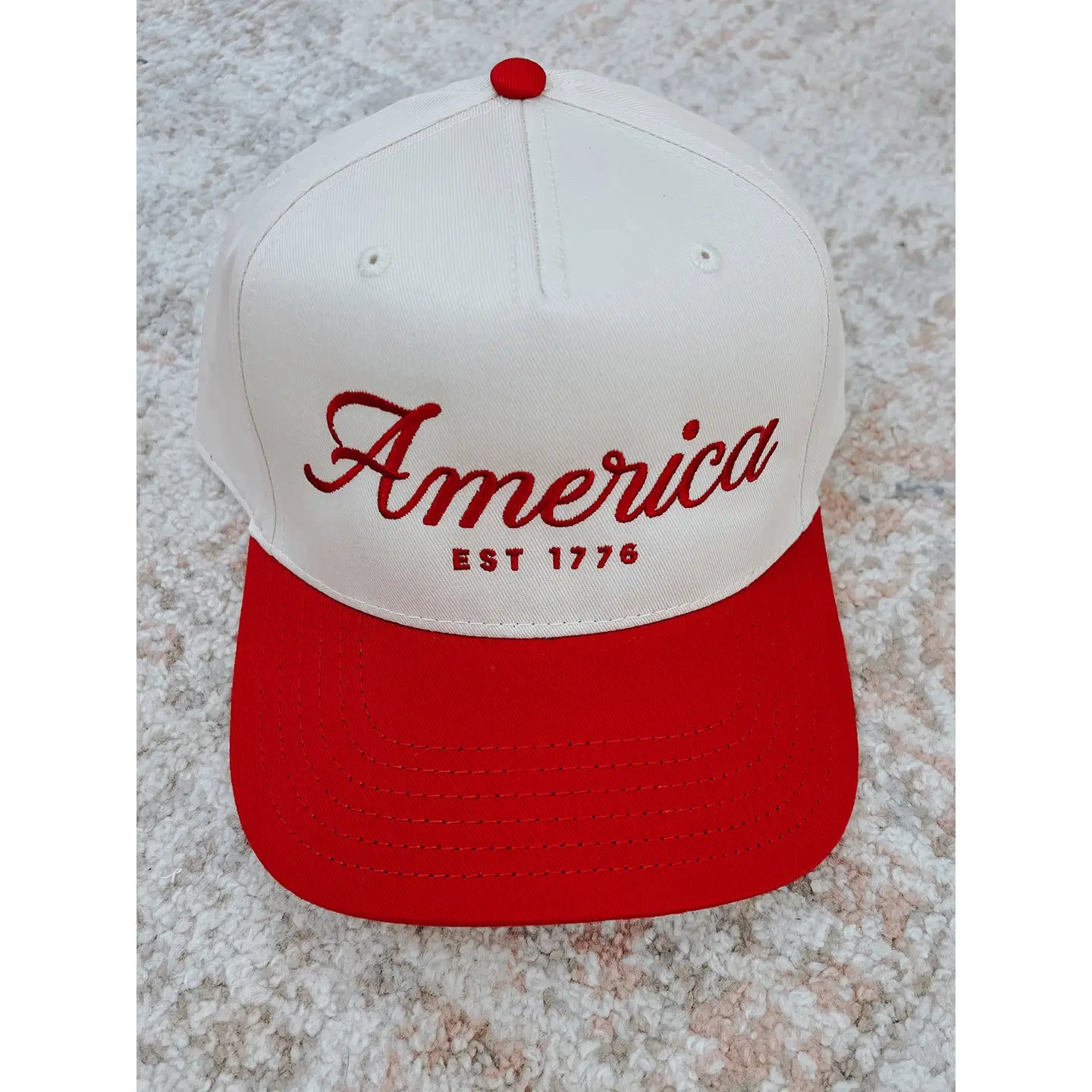 America Hat - Embroidered