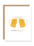 Beer Cheers Card