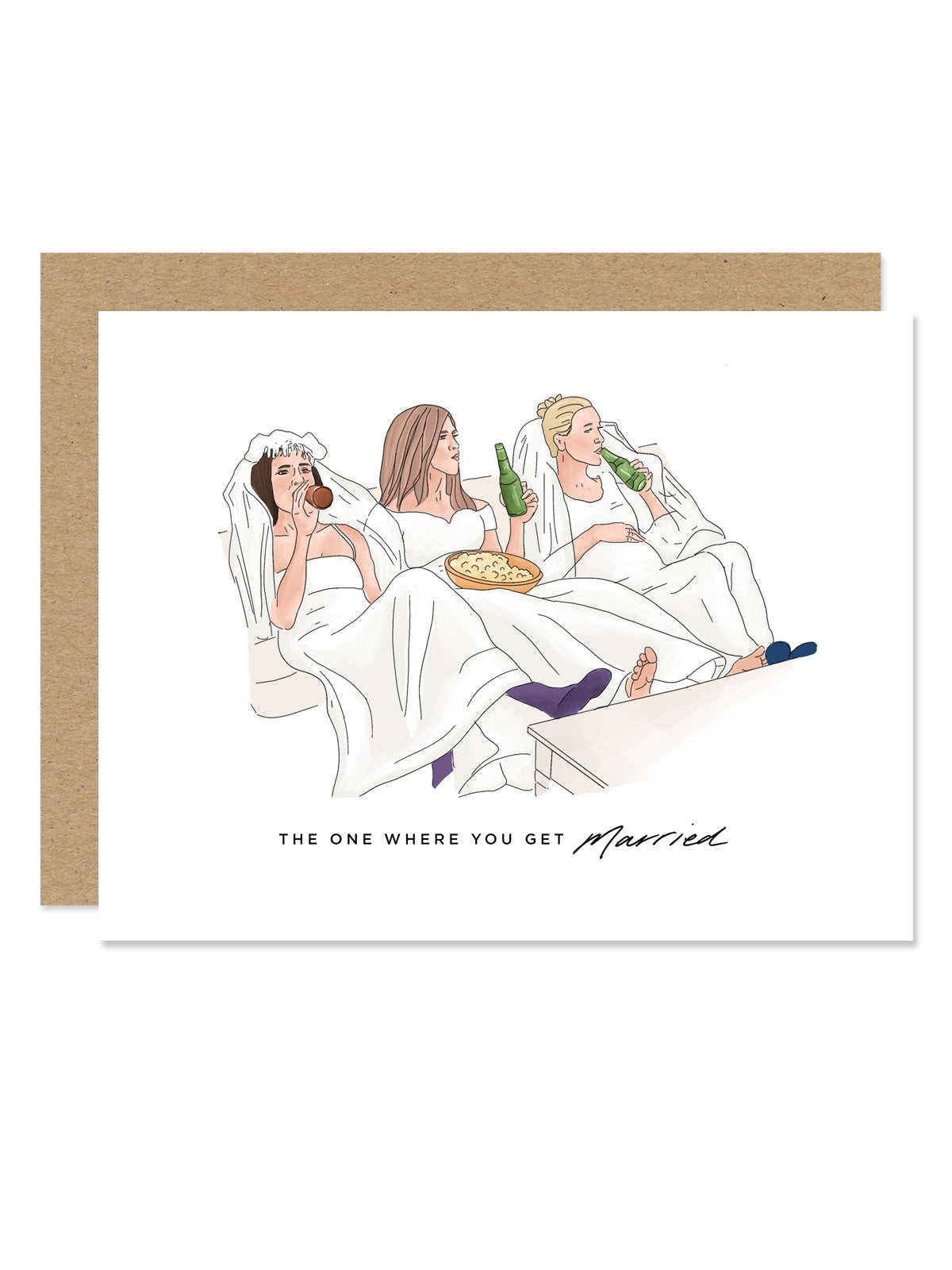 The One Where You Get Married Card