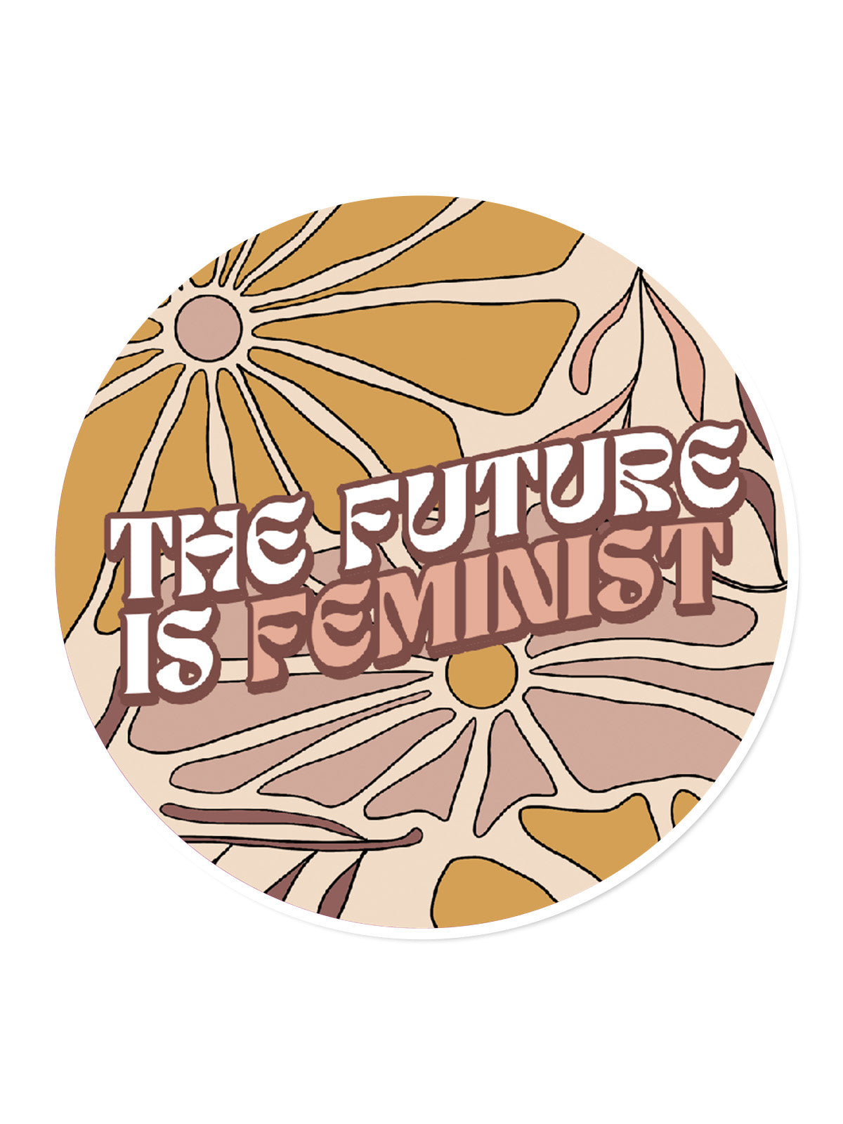 Future is Feminist Vinyl Sticker