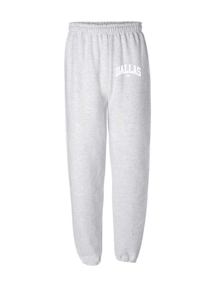 Dallas Sweatpants - Gray & White