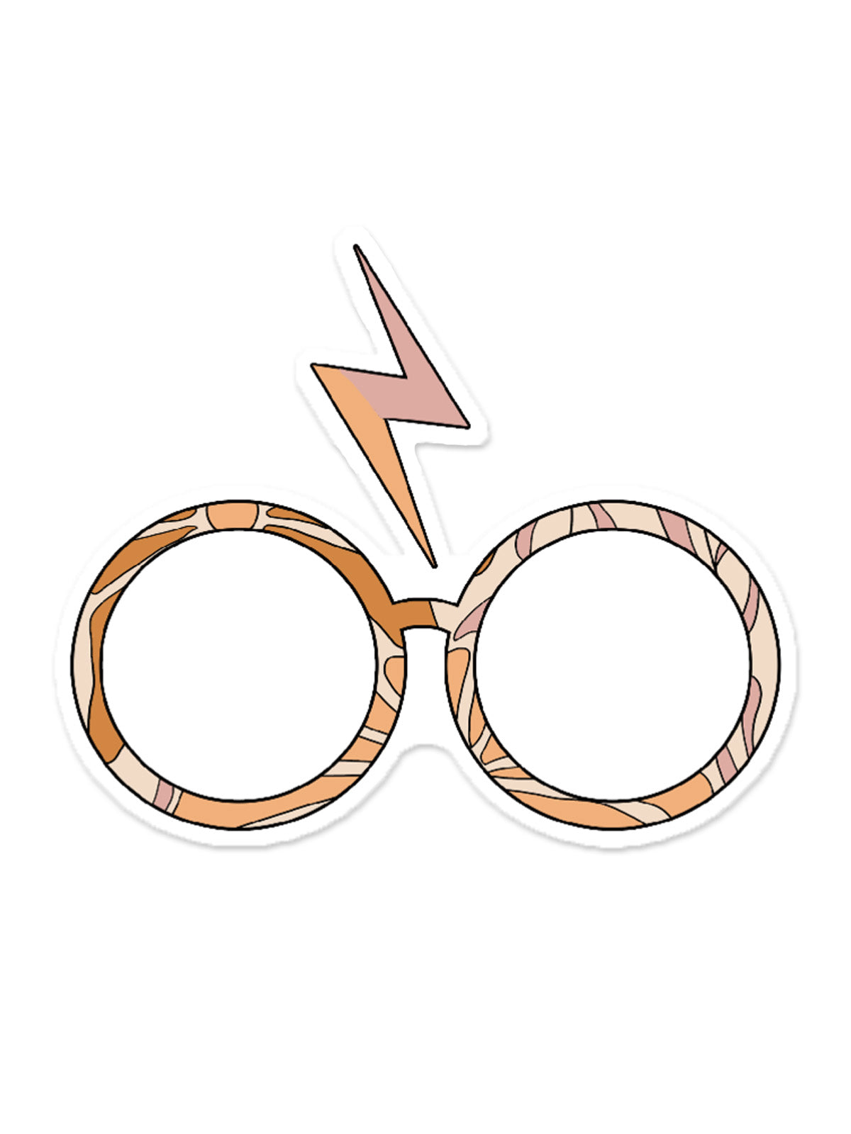 harry potter goggles Harry Potter Glasses Vinyl Sticker – Maddon and Co