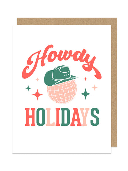 Howdy Holidays Card