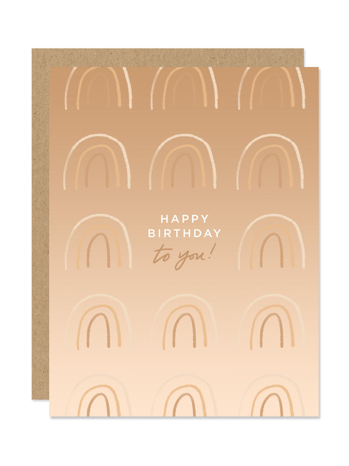 Rainbow Happy Birthday Card Maddon And Co