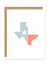 Texas Flag Card