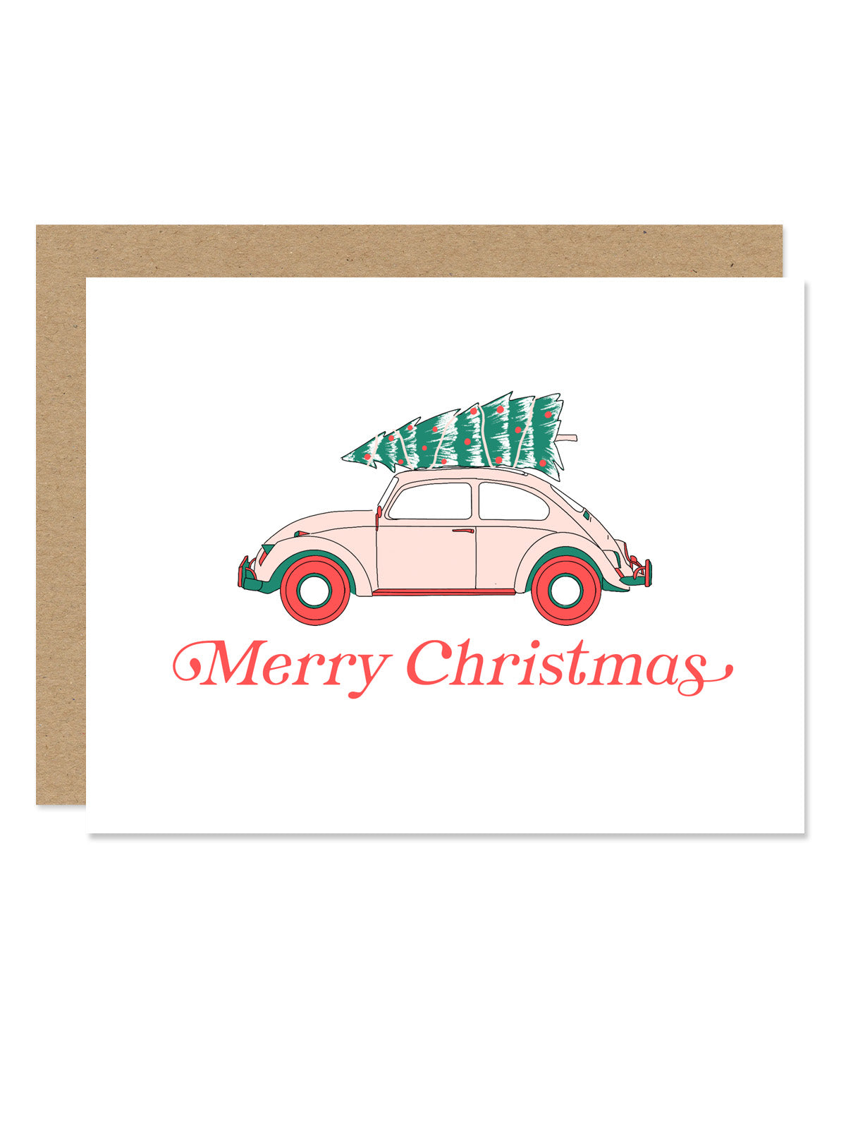 Merry Christmas VW Card