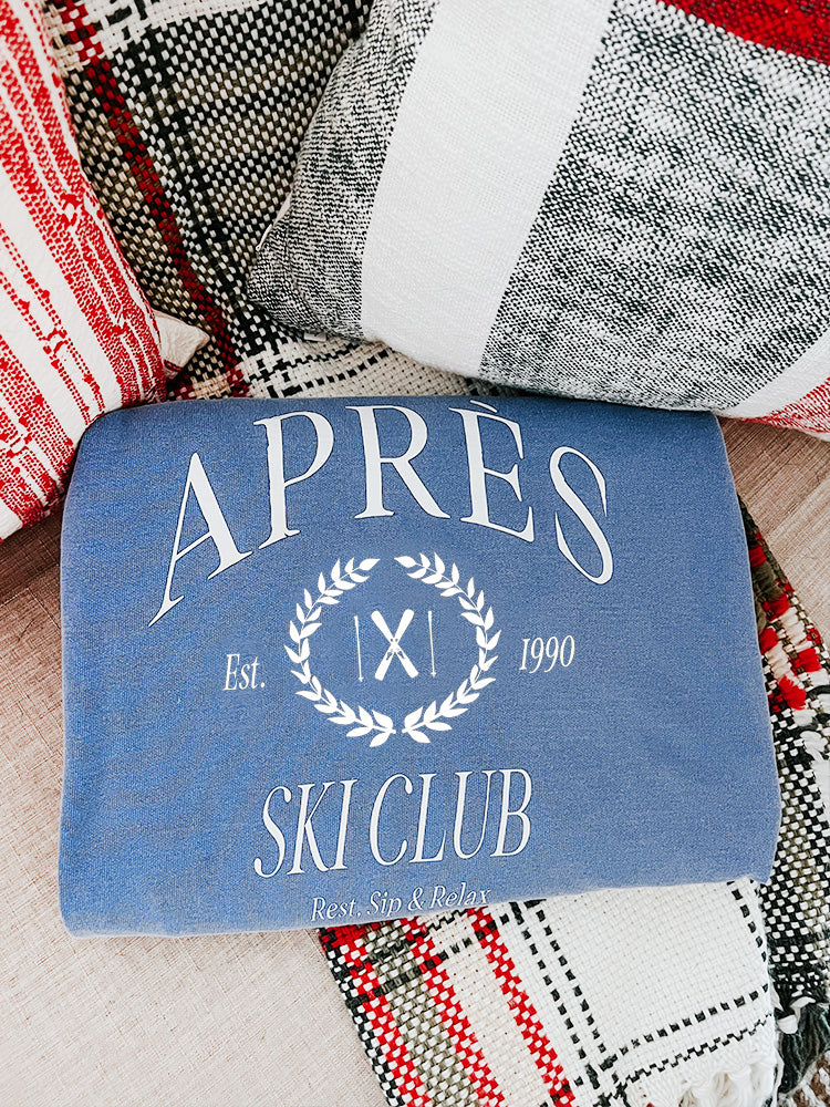Après Ski Sweatshirt - Blue