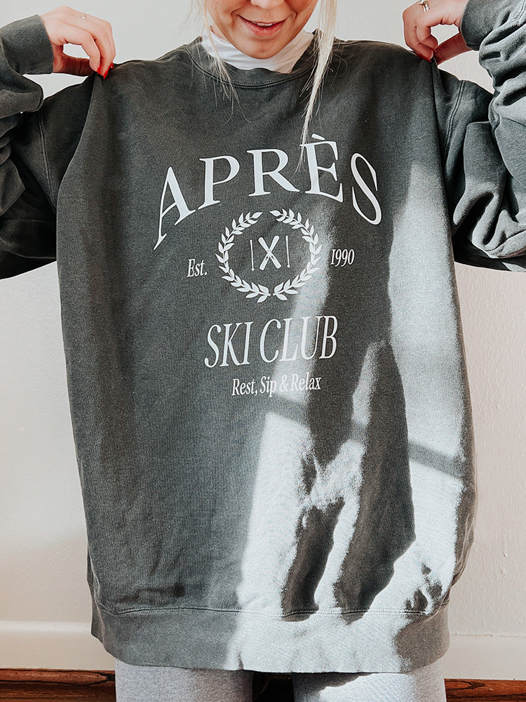 Après Ski Sweatshirt - Charcoal