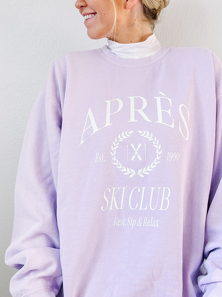 Après Ski Sweatshirt - Lavender