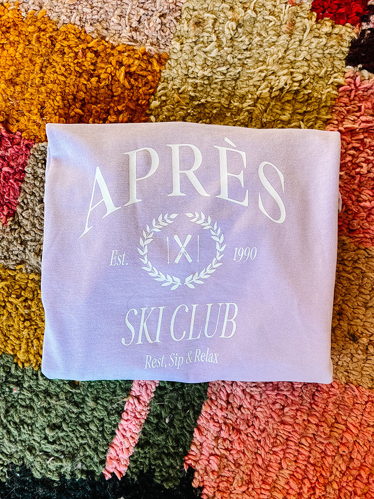 Après Ski Sweatshirt - Lavender