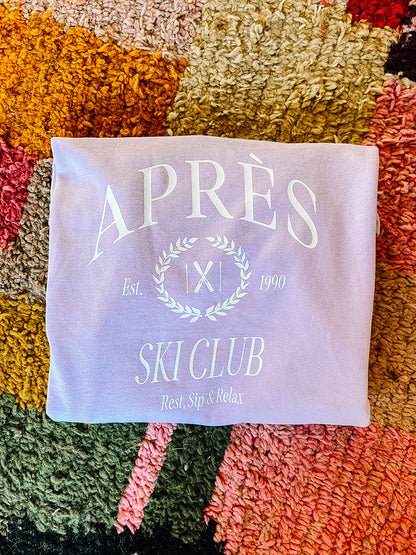 Après Ski Sweatshirt - Lavender