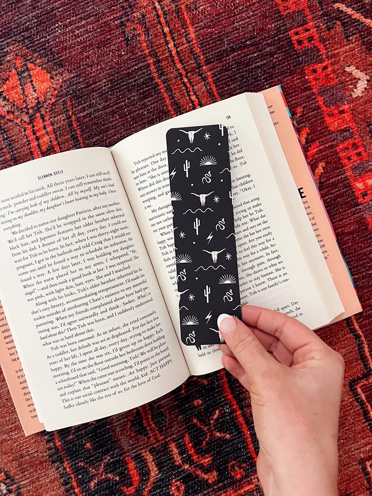 Southwest Icons Bookmark - Black