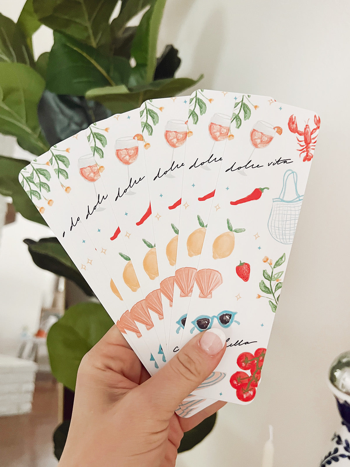 Italian Icons Bookmark