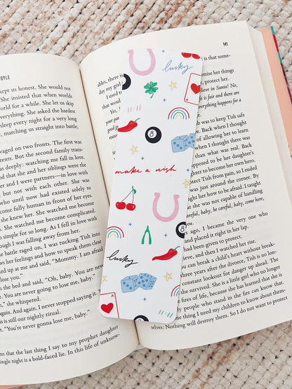 Lucky Bookmark - "Make A Wish"