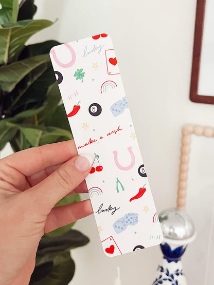 Lucky Bookmark - "Make A Wish"