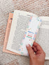 "Pretty Girls Read Books" Colorful Bookmark