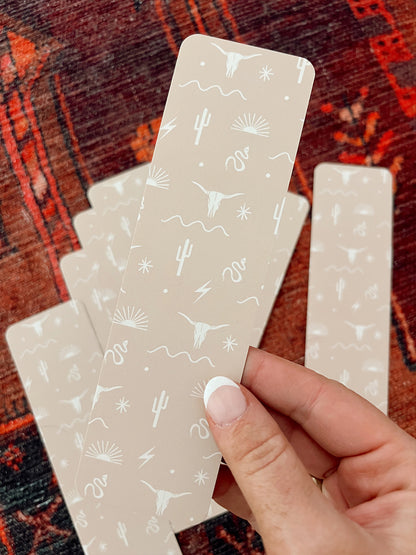 Southwest Icons Bookmark - Tan