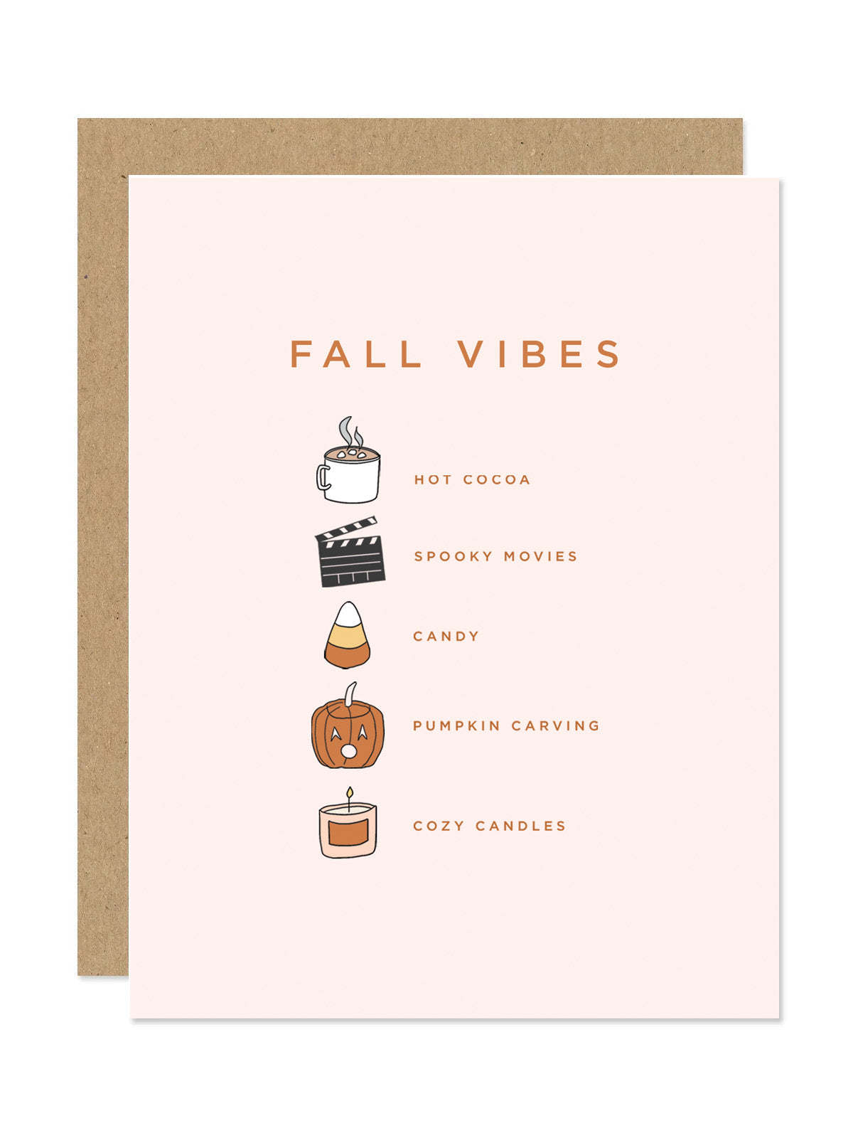 Fall Vibes Card