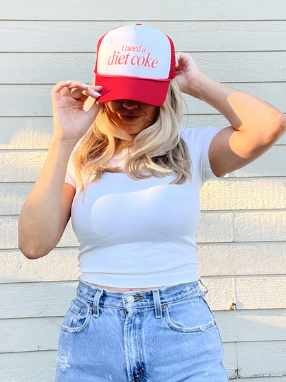 I Need a Diet Coke Trucker Hat