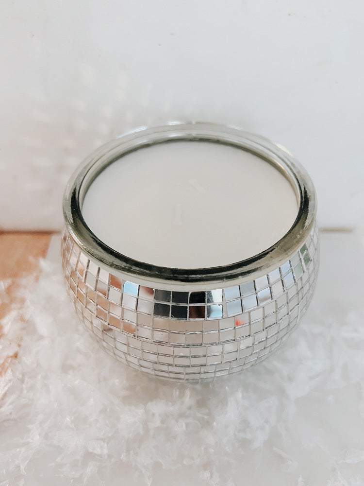 Disco Ball Candle