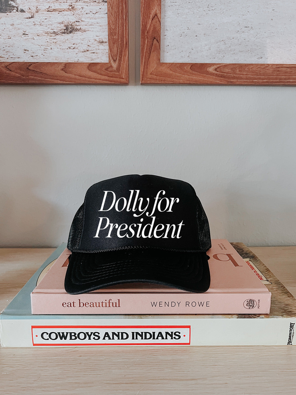 Dolly for President Trucker Hat