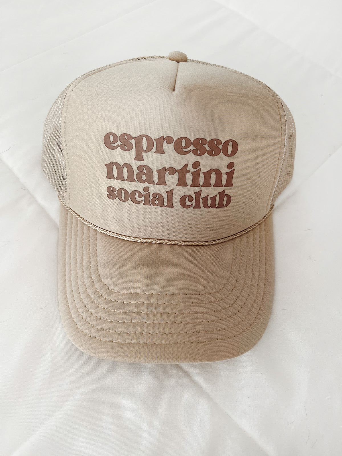 Espresso Martini Social Club Foam Trucker Hat