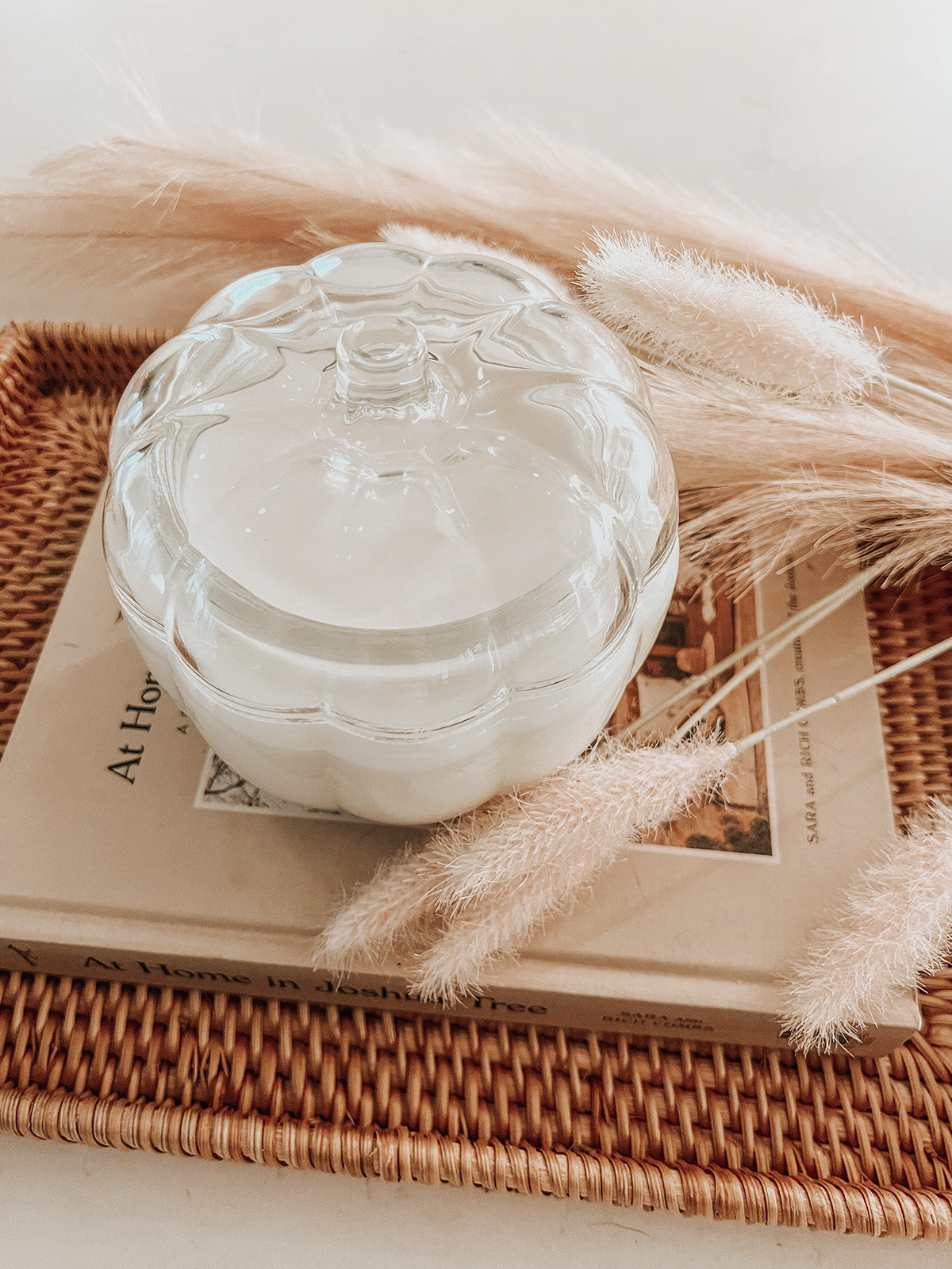 Pumpkin Glass Jar Candle