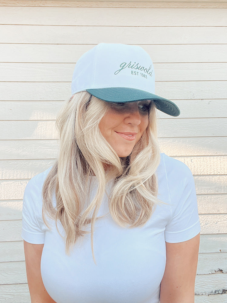 Embroidered Griswold Trucker Hat - Green