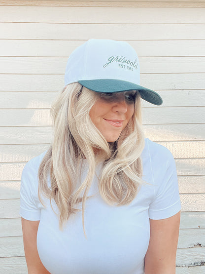 Embroidered Griswold Trucker Hat - Green