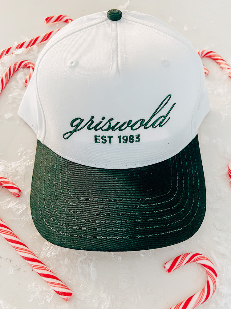 Embroidered Griswold Trucker Hat - Green