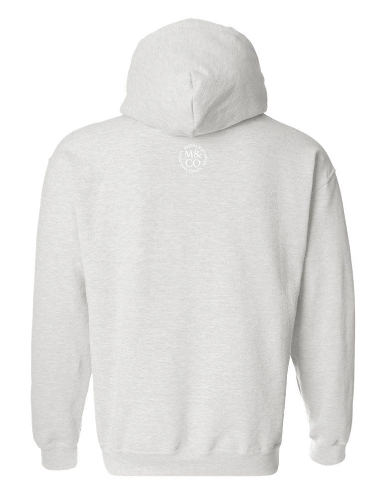 Dallas Hoodie - Gray & White