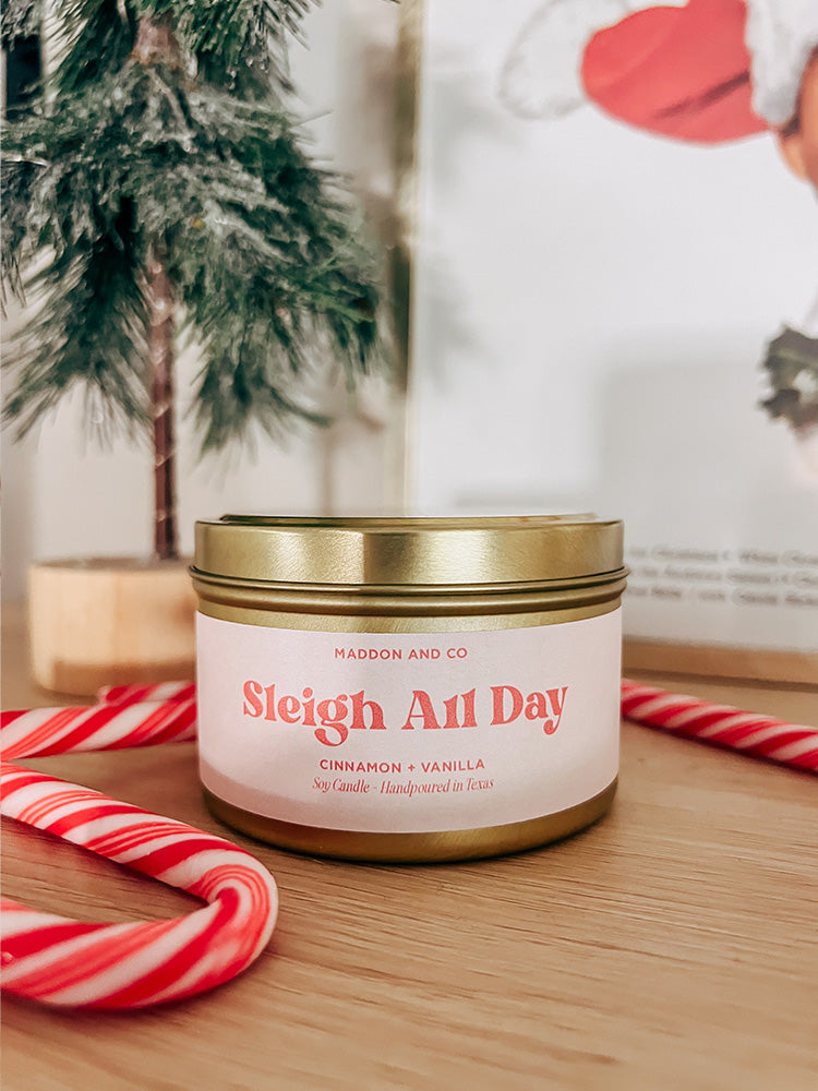 Sleigh All Day Candle