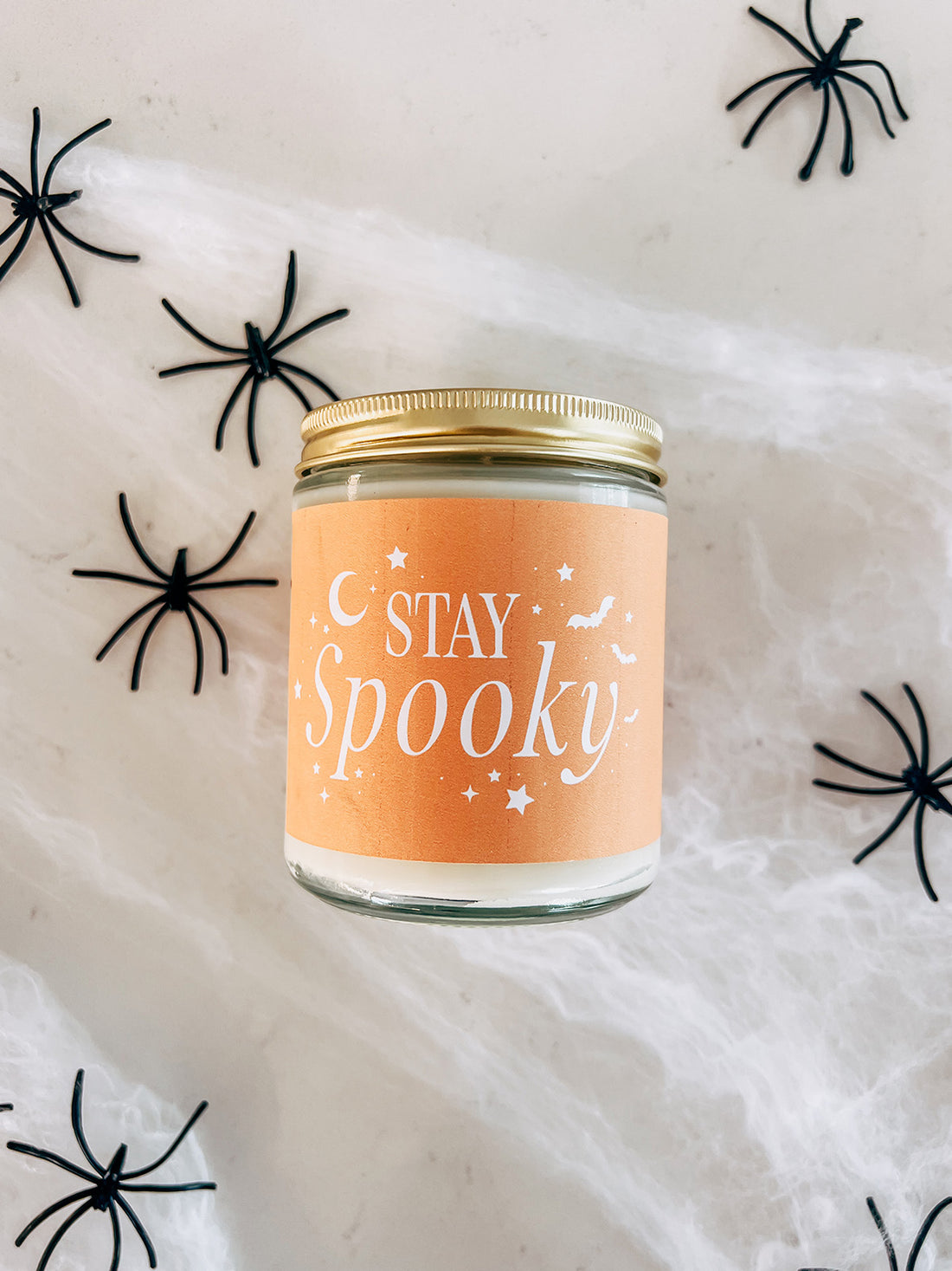 Stay Spooky Glass Candle